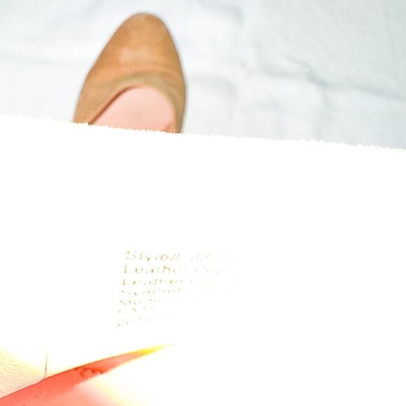 J. Crew Suede Round Toe Mules Slide On Heel Shoes Size 7 EUC - Picture 2 of 5